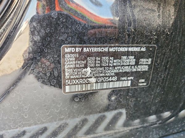 2015 BMW X5 xDrive35i