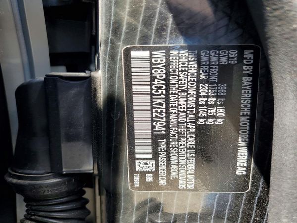 2019 BMW I3 Range Extender