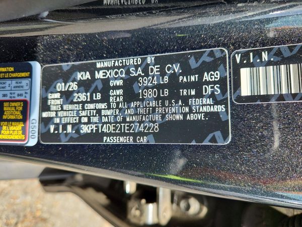 2026 KIA K4