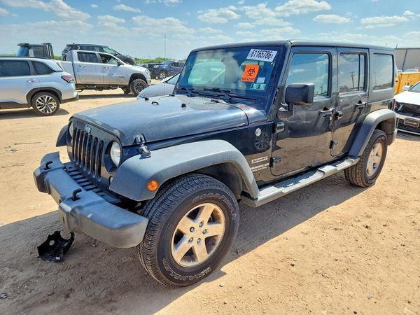 2016 JEEP WRANGLER UNLIMITED SPORT 4X4