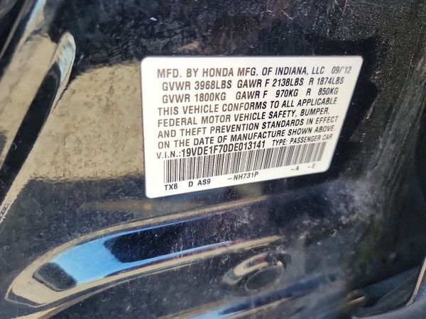 2013 ACURA ILX 20 TECH