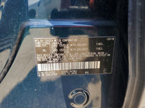 2018 TOYOTA RAV4 Adventure/XLE