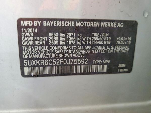 2015 BMW X5 xDrive50i
