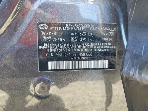 2020 HYUNDAI ELANTRA