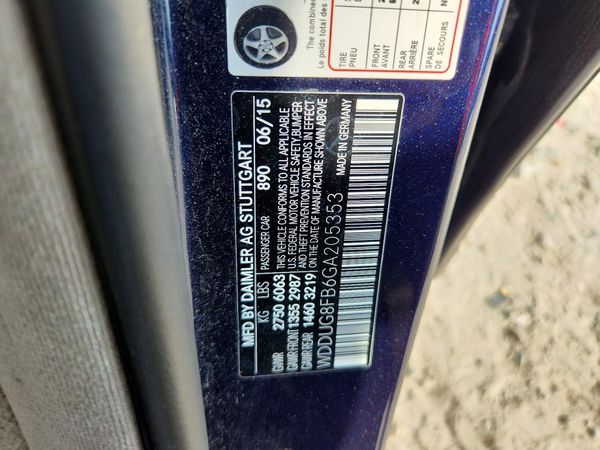 2016 MERCEDES-BENZ S S550-4M
