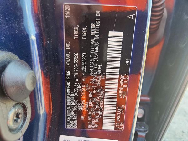 2021 TOYOTA HIGHLANDER Platinum