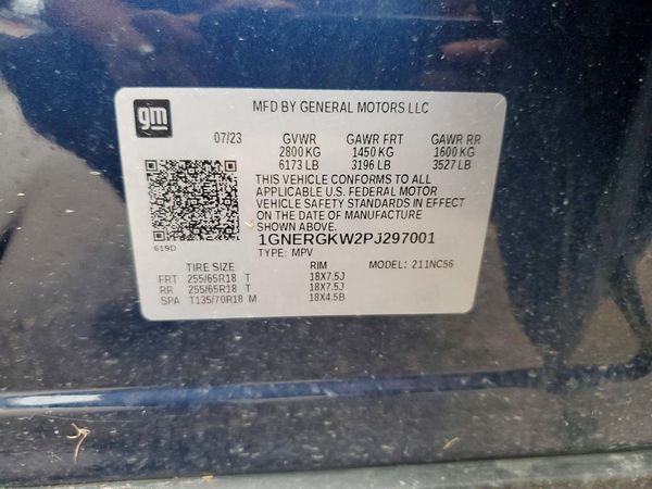 2023 CHEVROLET TRAVERSE LT