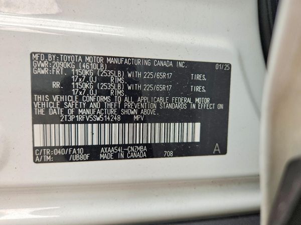 2025 TOYOTA RAV4