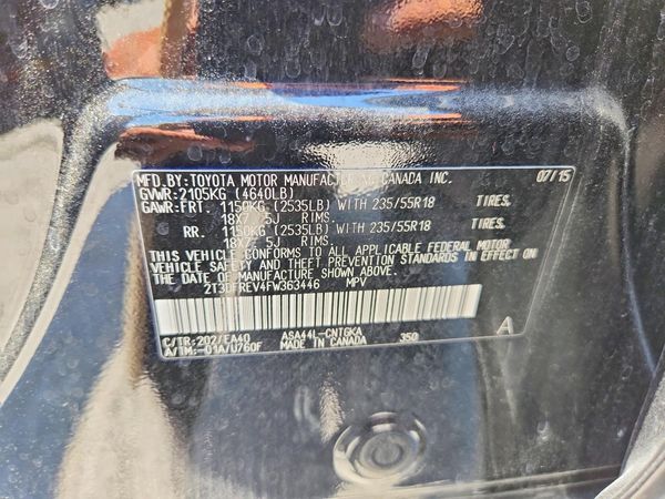 2015 TOYOTA RAV4