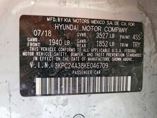 2019 HYUNDAI ACCENT SE and SEL