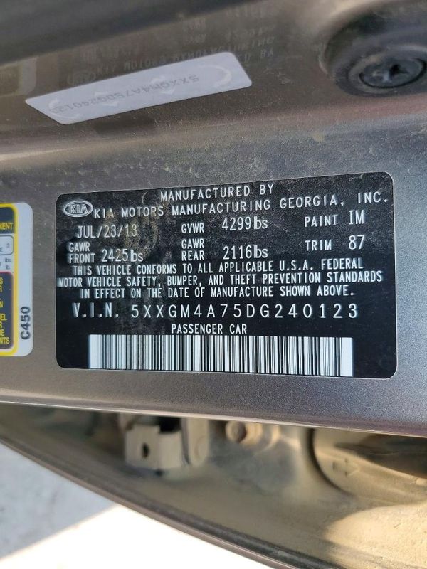 2013 KIA OPTIMA LX