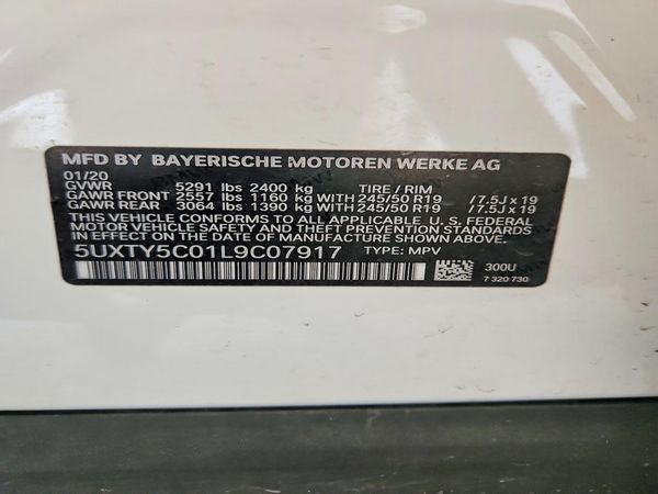 2020 BMW X3 xDrive30i