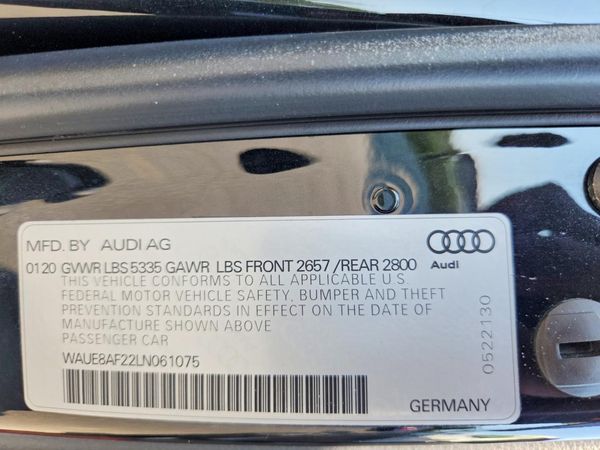 2020 AUDI A6