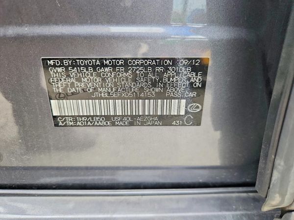 2013 LEXUS LS 460