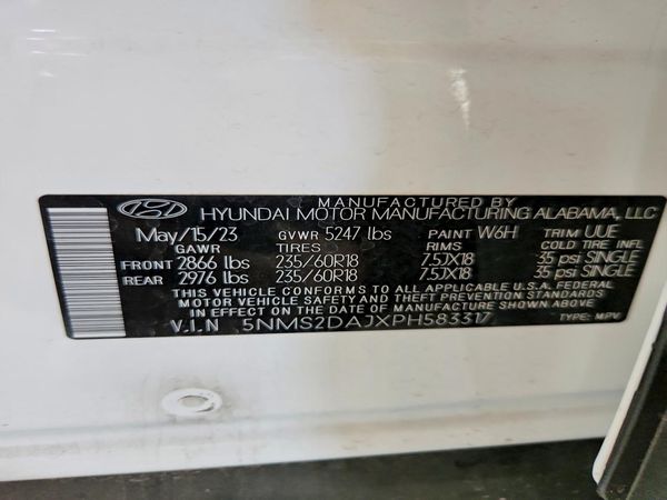 2023 HYUNDAI SANTA FE SEL