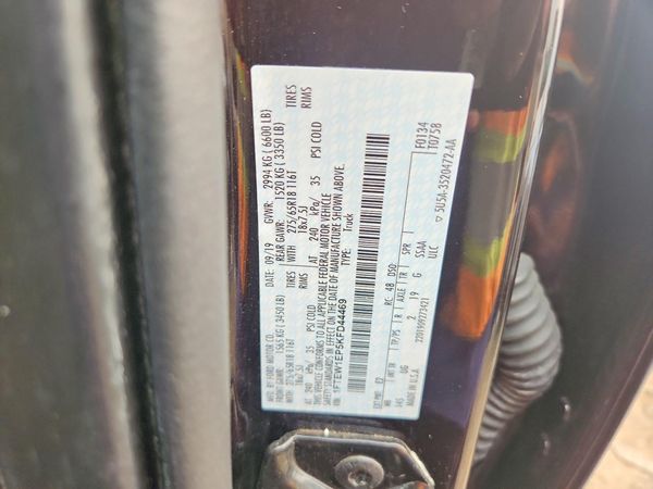 2019 FORD F150