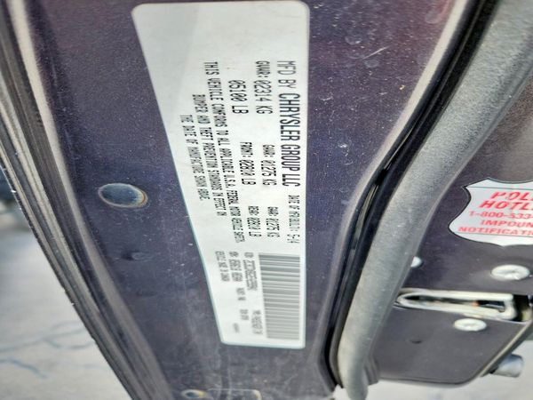 2014 DODGE CHARGER SE RWD