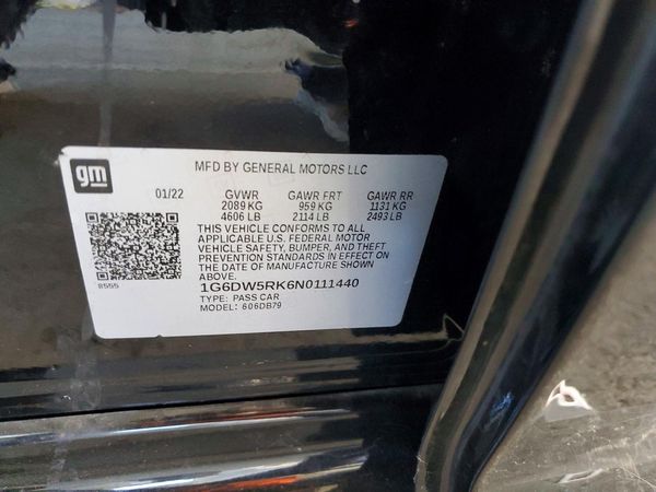 2022 CADILLAC CT5