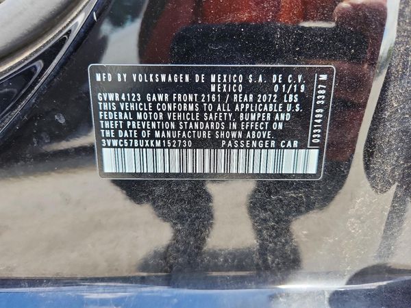 2019 VOLKSWAGEN JETTA