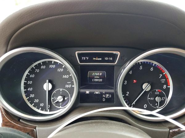 2013 MERCEDES-BENZ ML ML350 4-MATIC