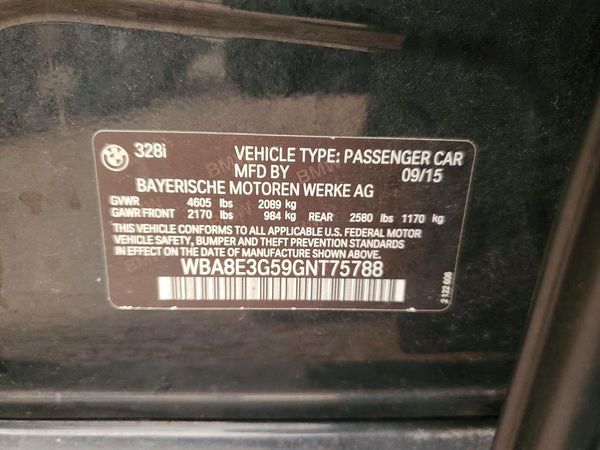 2016 BMW 328 xDrive SA