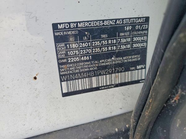 2023 MERCEDES-BENZ GLB GLB250 4MATIC