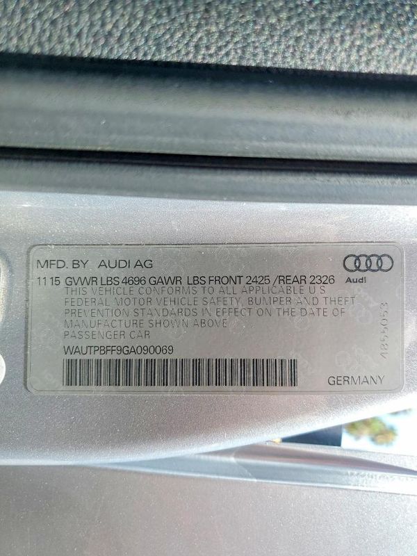 2016 AUDI A3 Plus