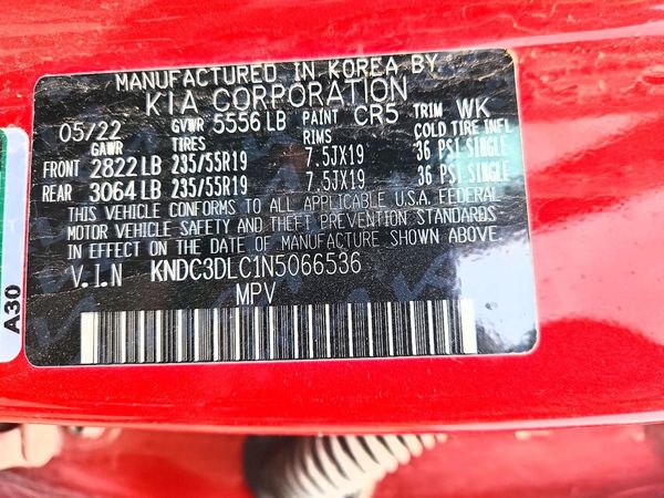 2022 KIA EV6 Light, Wind, GT-Line