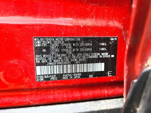 2021 TOYOTA RAV4 PRIME XLE Premium