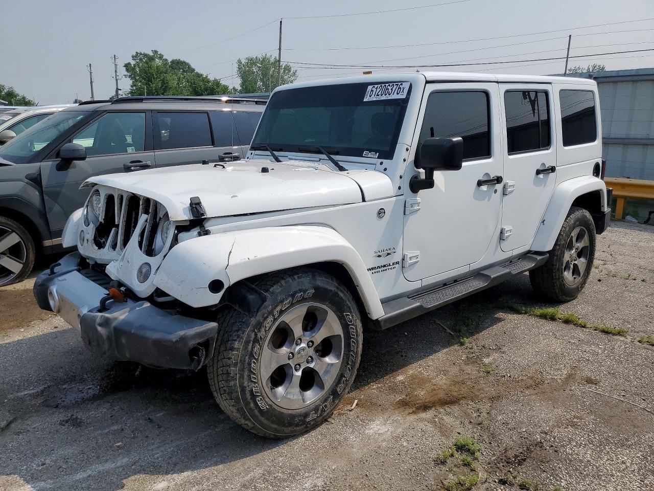 2017 JEEP WRANGLER UNLIMITED SAHARA 4X4