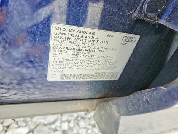 2020 AUDI Q5