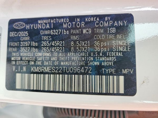 2026 HYUNDAI PALISADE Calligraphy