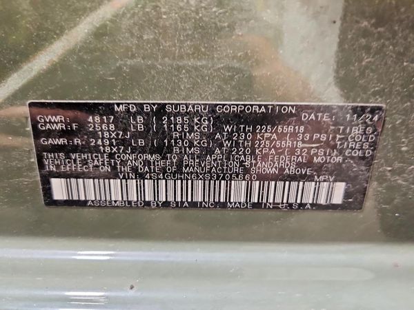 2025 SUBARU CROSSTREK