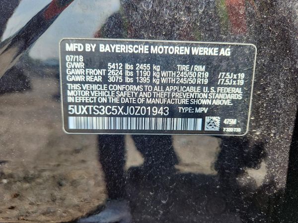 2018 BMW X3