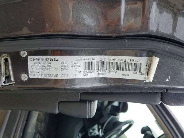 2016 JEEP CHEROKEE LATITUDE 4X4