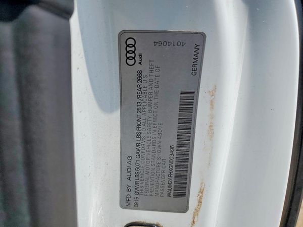 2016 AUDI A5