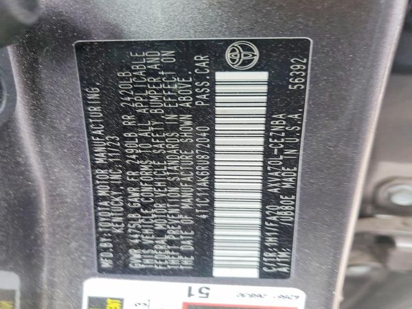 2024 TOYOTA CAMRY LE
