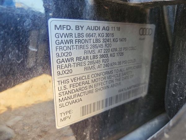 2019 AUDI Q7