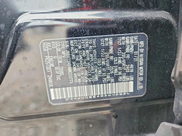 2021 NISSAN ROGUE S
