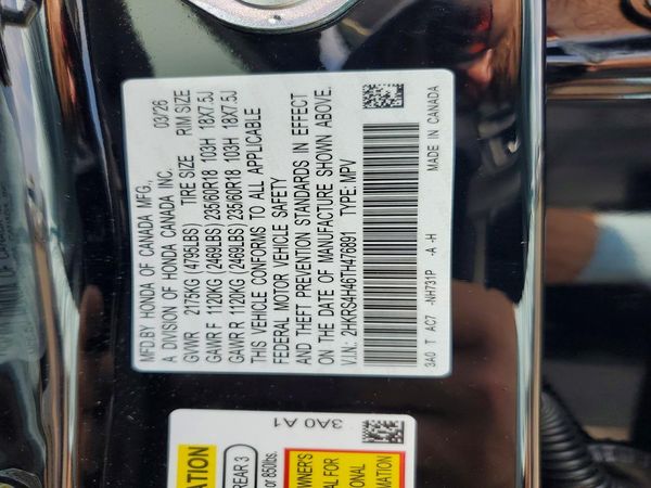 2026 HONDA CR-V