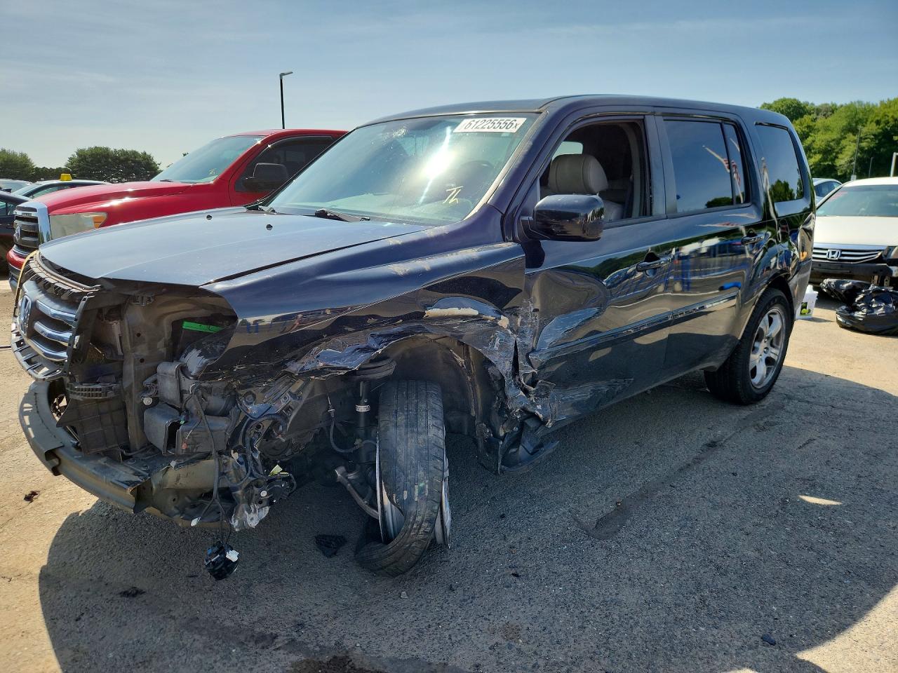 2014 HONDA PILOT EX-L — Front 3/4