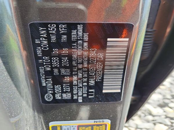 2026 HYUNDAI ELANTRA