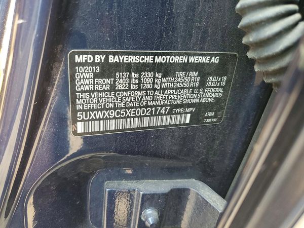 2014 BMW X3