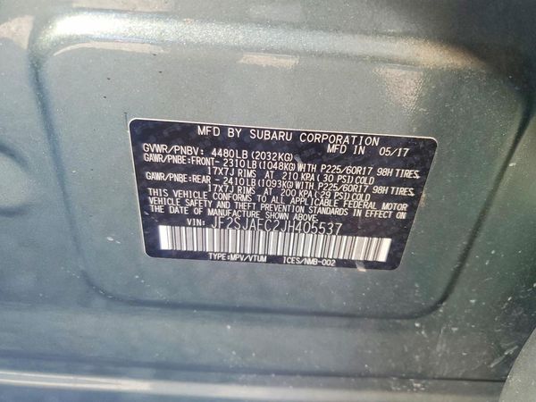 2018 SUBARU FORESTER Premium+CWP