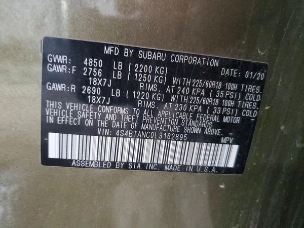 2020 SUBARU OUTBACK Limited+M/R+NAVI(HK)