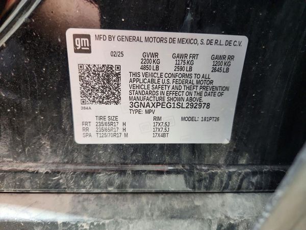 2025 CHEVROLET EQUINOX 1LT