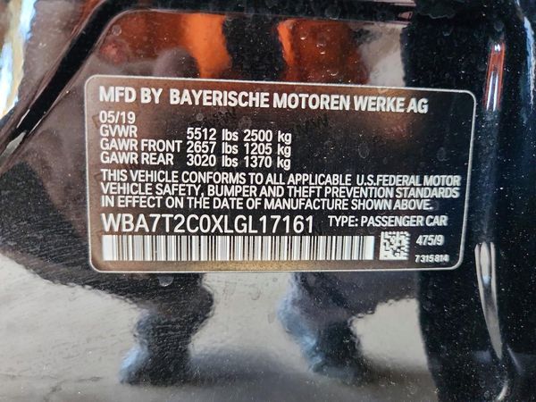 2020 BMW 740