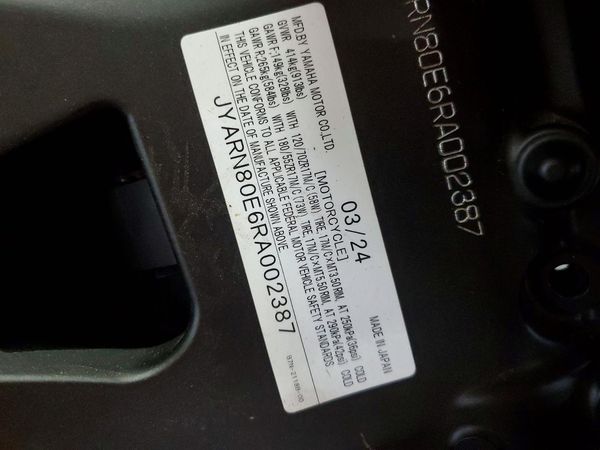 2024 YAMAHA MTM890