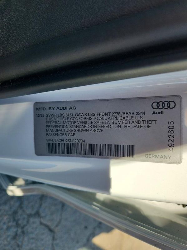 2025 AUDI S5 quattro Premium Plus