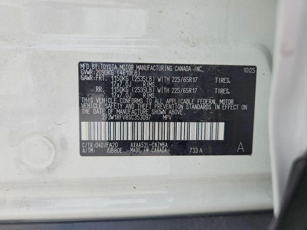 2025 TOYOTA RAV4
